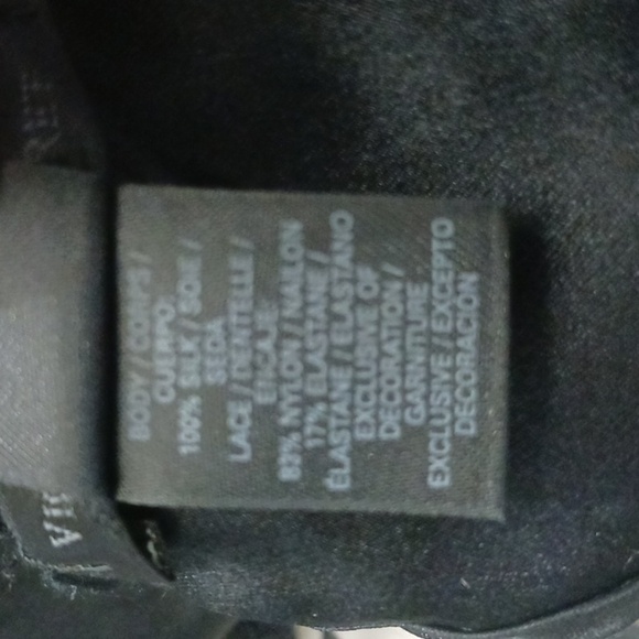 Victoria's Secret Silk Maxi Dress / Slip Black, Size L - Picture 11 of 11